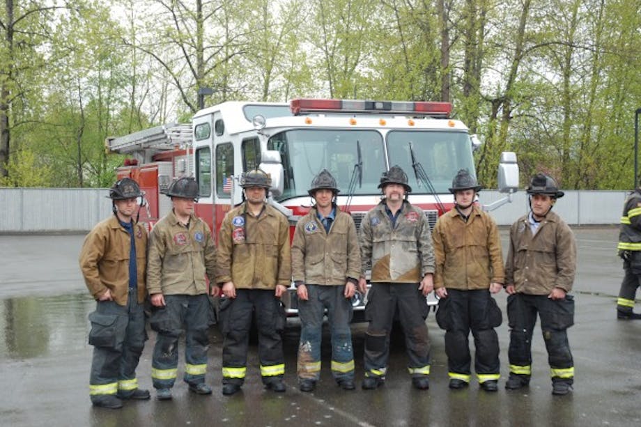 Fire Crew in Tin Cloth