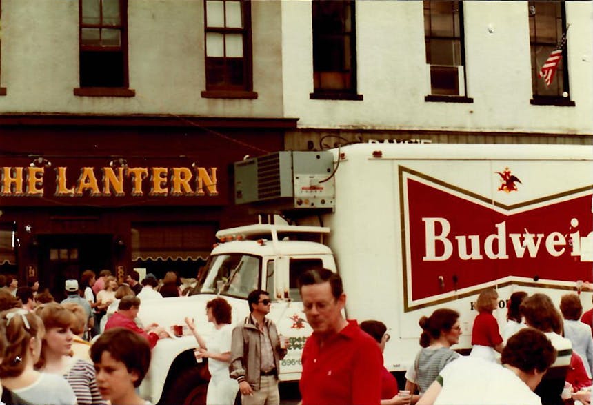 the street event outside The Lantern