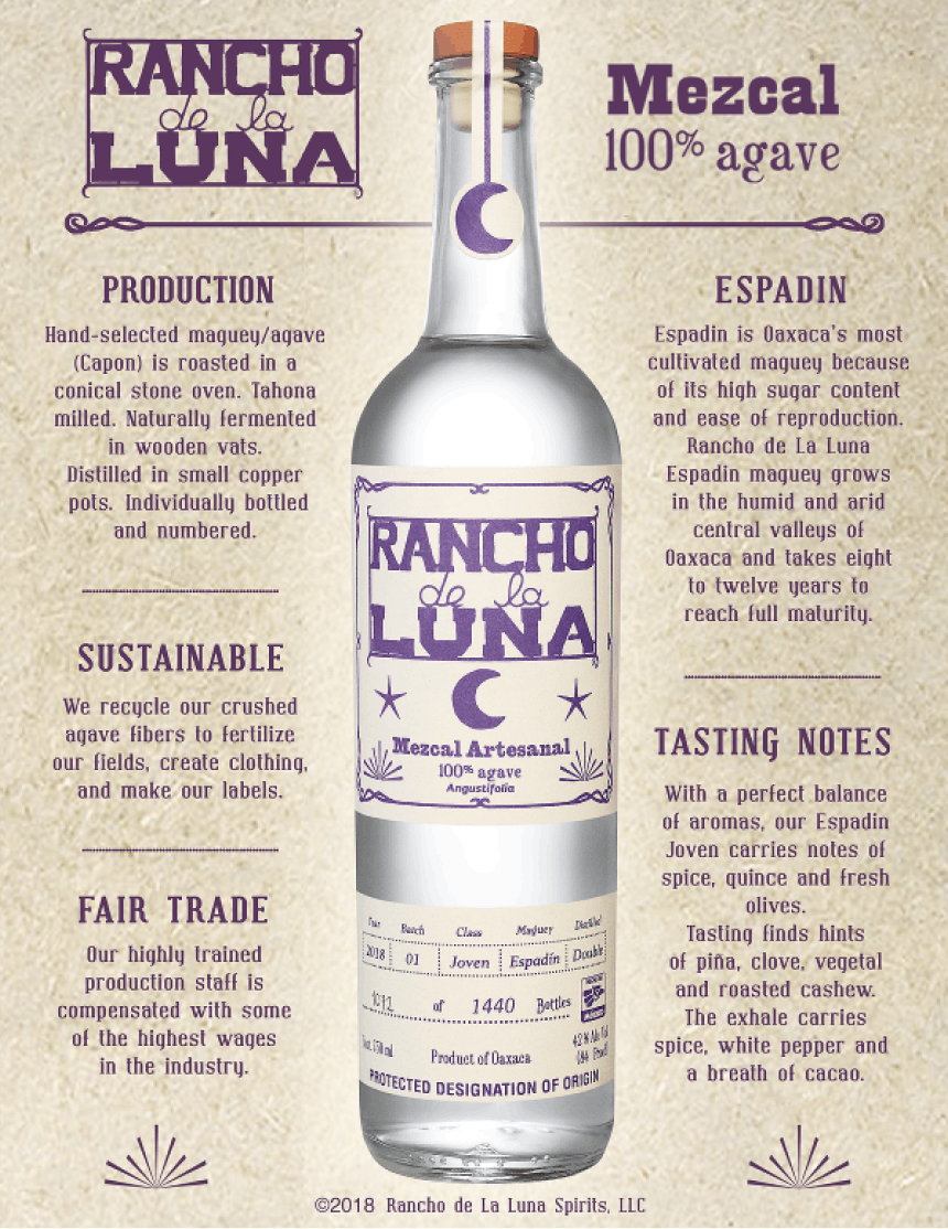 rancho de la luna mezcal an
