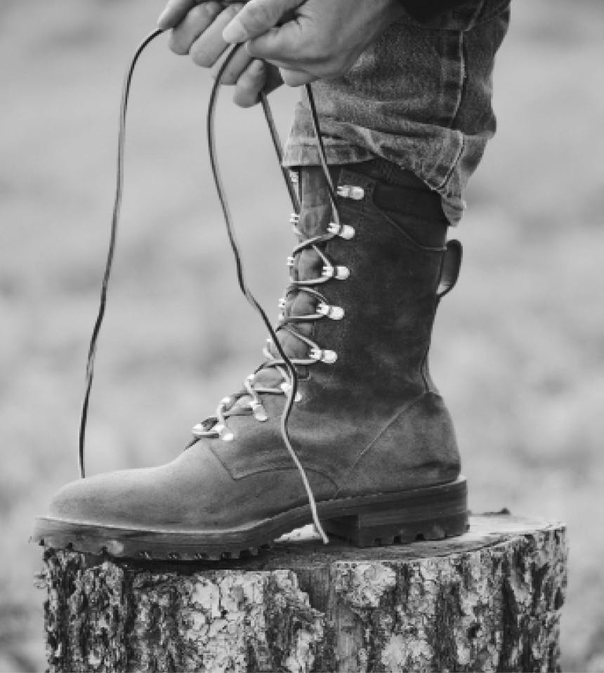 white work boots