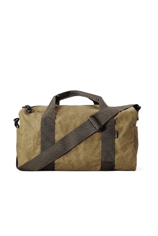 small tin cloth field duffle bag