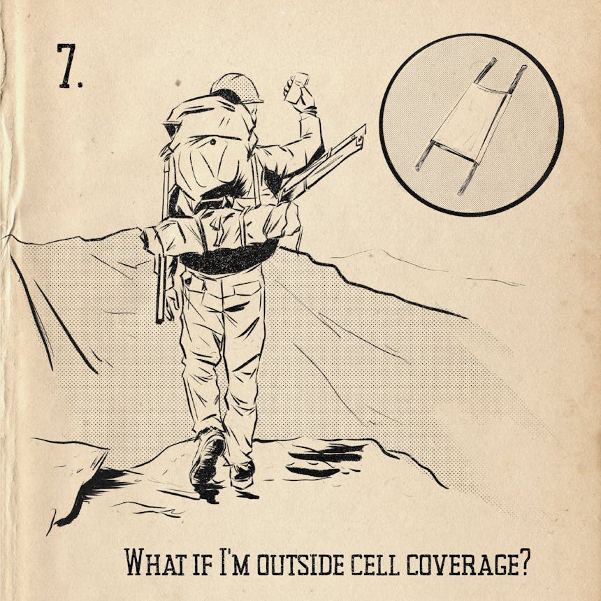 no cell coverage snakebite graphic